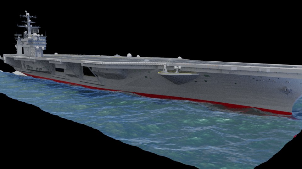 Ocean ship wake simulations preview image 2